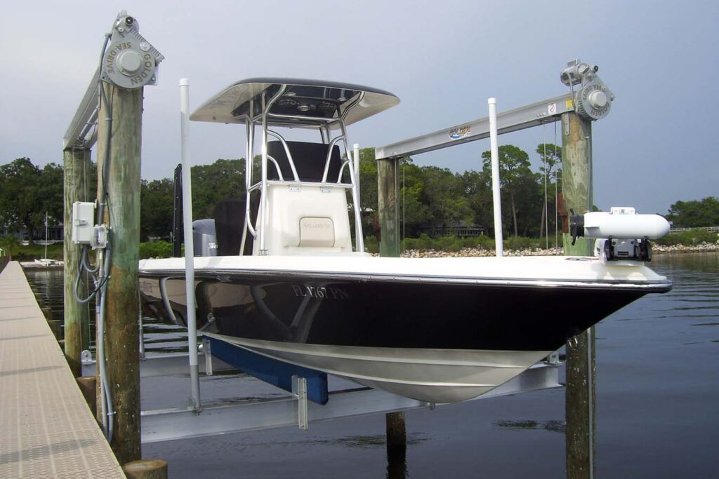 BOAT LIFT OFFERS MORE THAN A CLEAN HULL